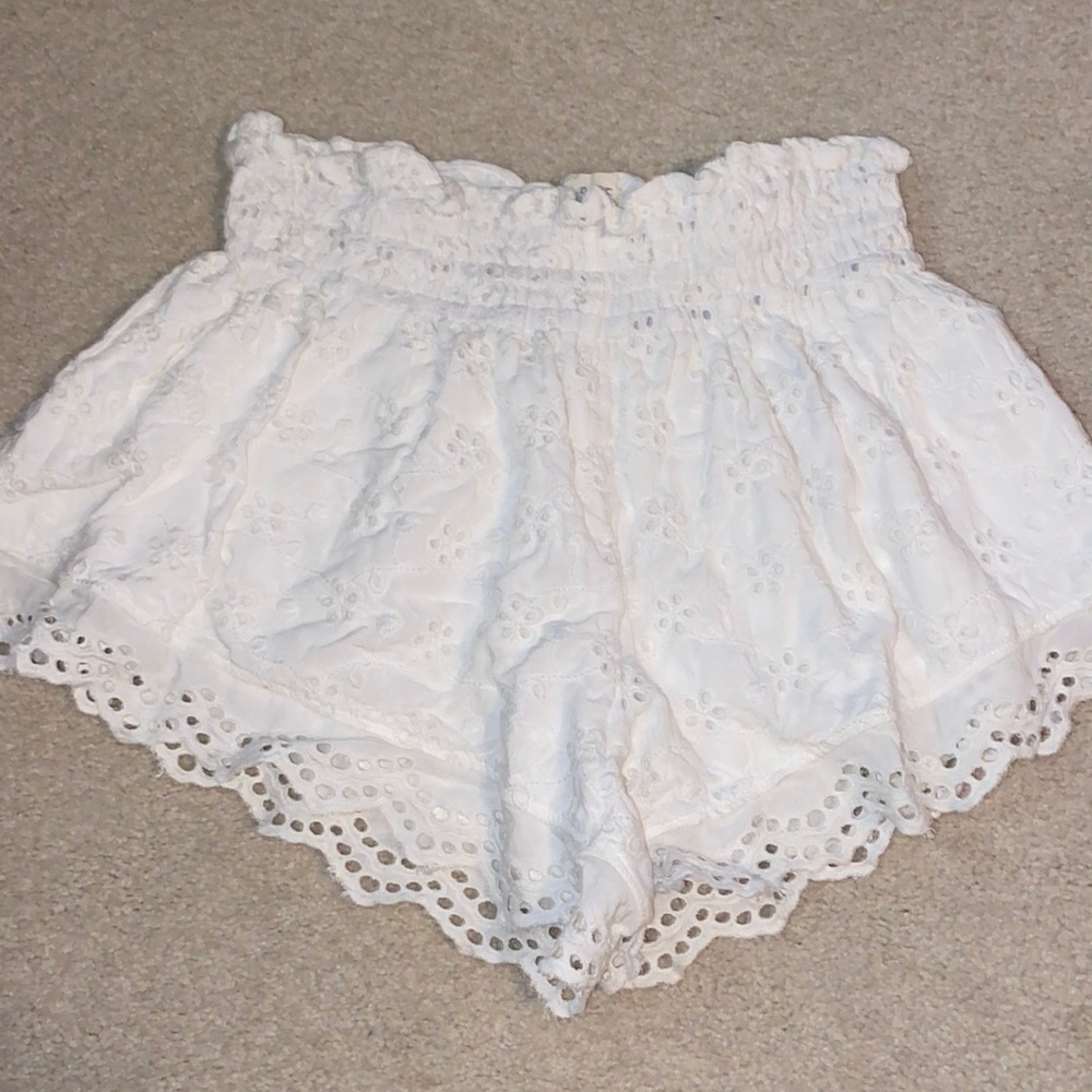 White dressy shorts